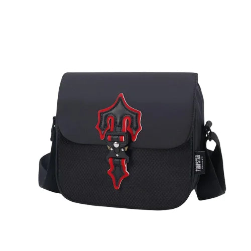Trapstar Irongate T Crossbody Bag Black Red