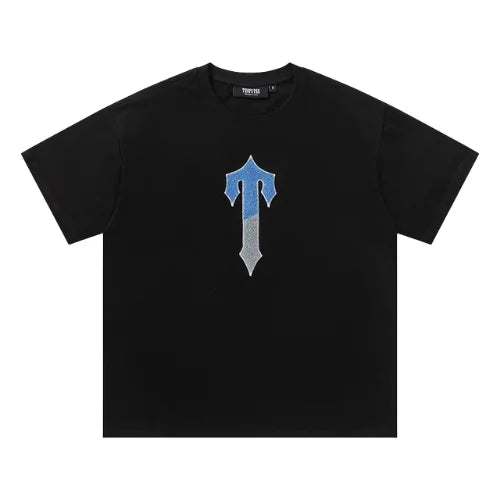 Trapstar Irongate Tee Shorts Set Black Grey