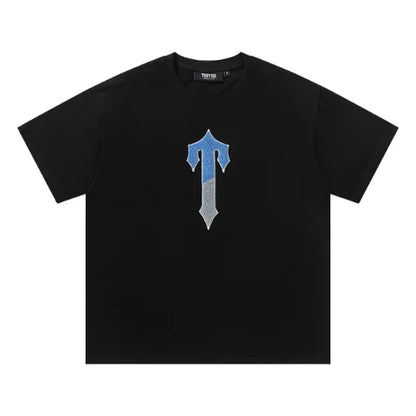 Trapstar Irongate Tee Shorts Set Black Grey