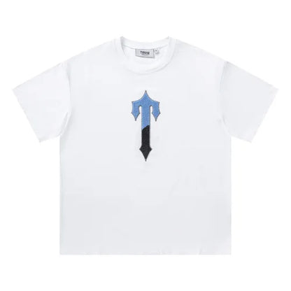Trapstar Irongate Tee Shorts Set White Grey
