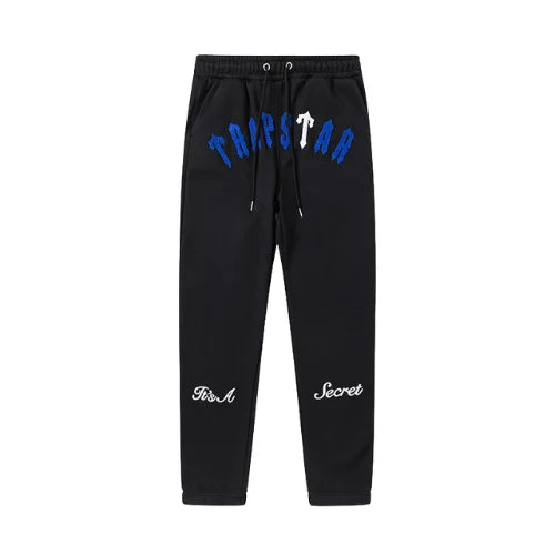 Trapstar Its Secret Tracksuit Black Blue