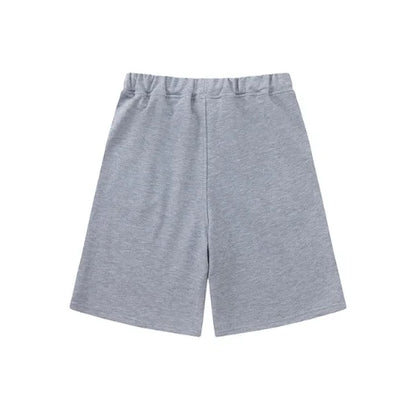Trapstar Oversized Decoded Shorts Set White Grey