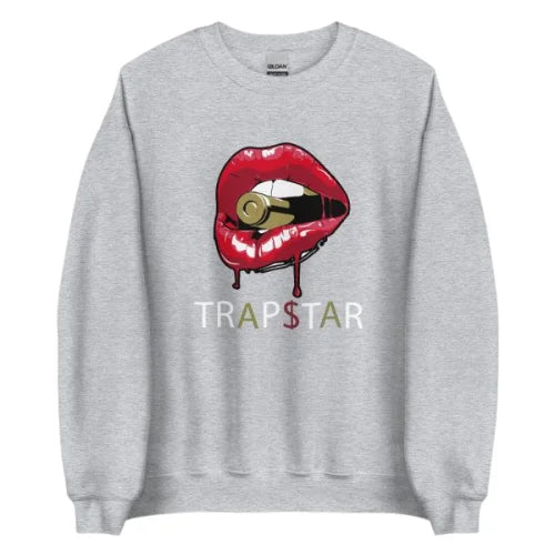 Trapstar Red Lips Sweatshirt