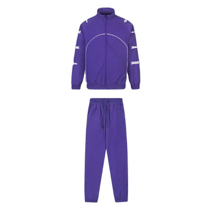 Trapstar Tracksuit Zip-Up Purple White