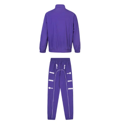 Trapstar Tracksuit Zip-Up Purple White