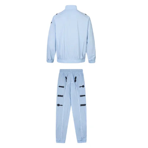 Trapstar Tracksuit Zip-Up Royal Blue And Black