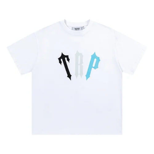Trapstar TRP Short Set White Grey