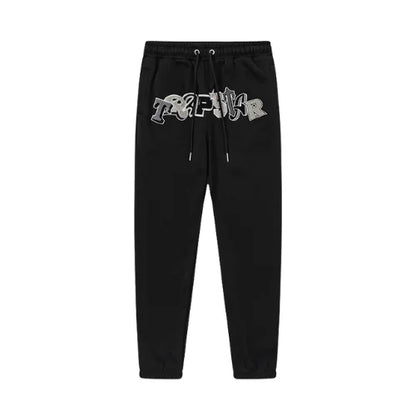 Trapstar Tracksuit Wildcard Chenille Black Grey