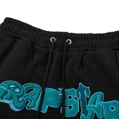 Trapstar Tracksuit Wildcard Chenille Blue Black