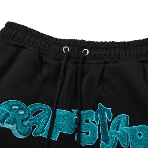 Trapstar Tracksuit Wildcard Chenille Blue Black