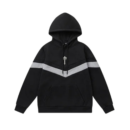 Trapstar V Stripe Tracksuit Black