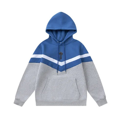 Trapstar V Stripe Tracksuit Blue Grey