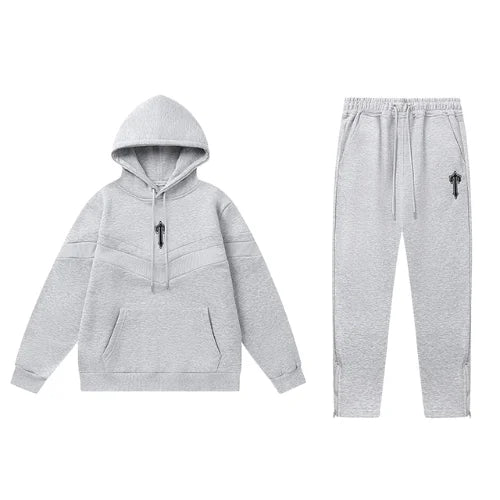Trapstar V Stripe Tracksuit Grey