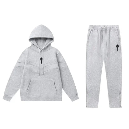 Trapstar V Stripe Tracksuit Grey