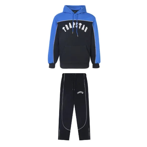 Trapstar tracksuit Black Blue